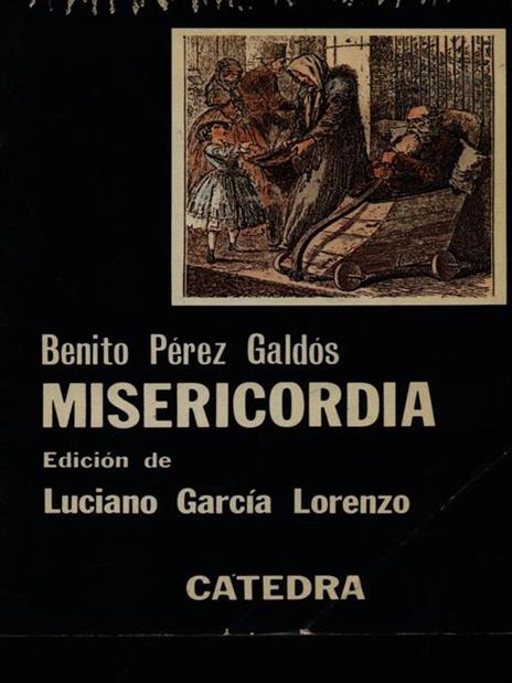 Misericordia - Benito Pérez Galdos - copertina