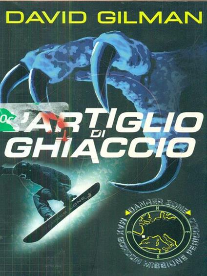 L' artiglio di ghiaccio - David Gilman - copertina