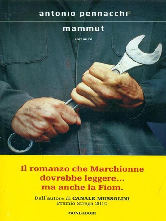 Mammut - Antonio Pennacchi - copertina