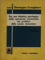 Per una didattica psicologica delle operazioni aritmetiche nei problemi della scuola elementare