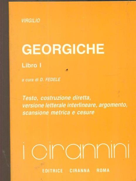 Georgiche. Libro I - Publio Virgilio Marone - 3
