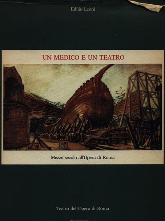 Un medico e un teatro - Edilio Leoni - copertina