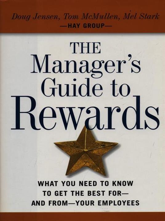 The manager's guide to rewards - copertina