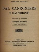 Dal Canzoniere e dai Trionfi