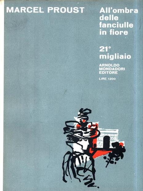 All'ombra delle fanciulle in fiore - Marcel Proust - copertina