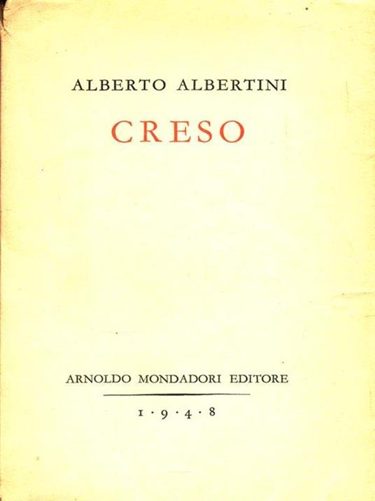 Creso - Alberto Albertini - 3