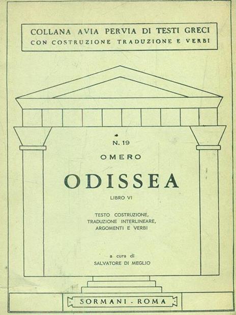 Odissea. Libro VI - Omero - 2
