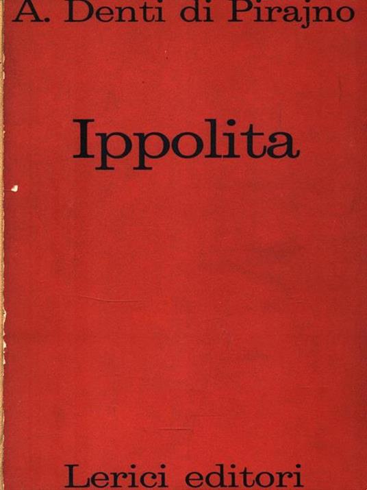 Ippolita - Alberto Denti di Pirajno - copertina