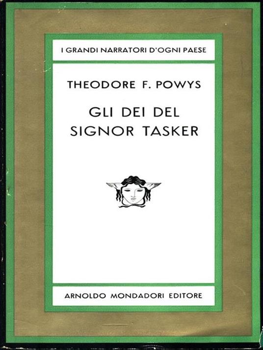 Gli Dei del signor Tasker - Theodore F. Powys - copertina