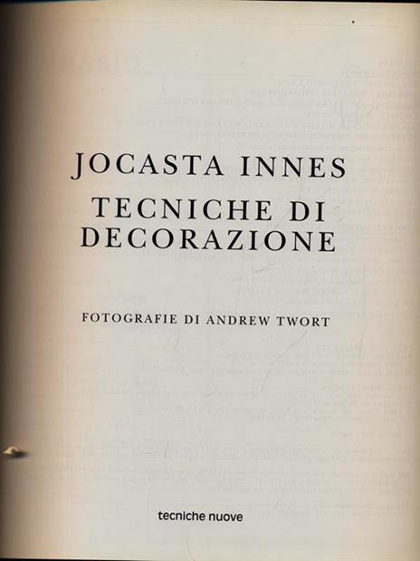 Tecniche di decorazione - Jocasta Innes - 3