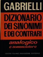 Dizionario dei sinonimi e dei contrari analogico e nomenclatore