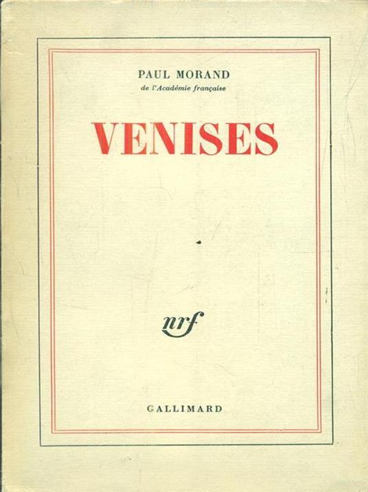 Venises - Paul Morand - 4