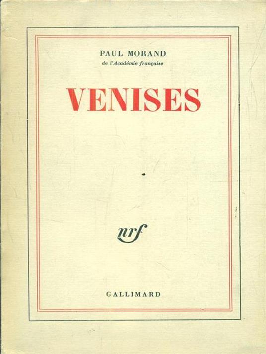 Venises - Paul Morand - 3