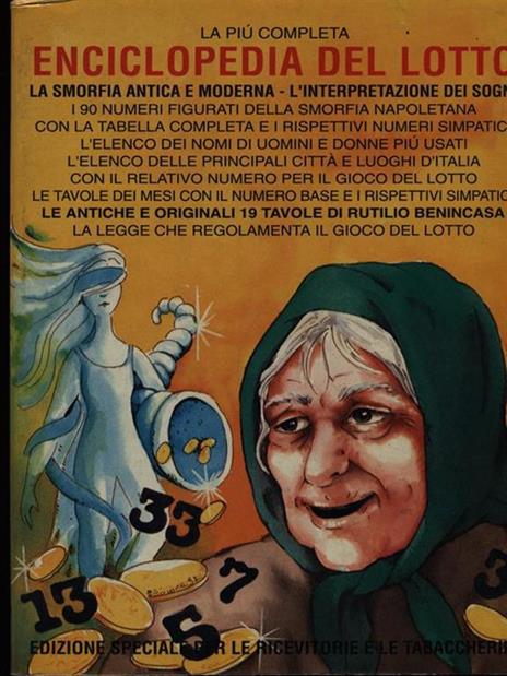 La più completa enciclopedia del lotto - copertina