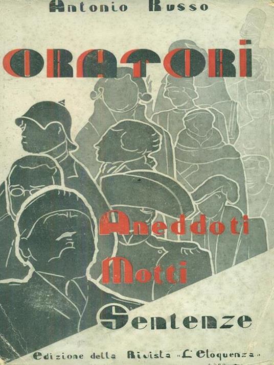 Oratori - Antonio Russo - copertina