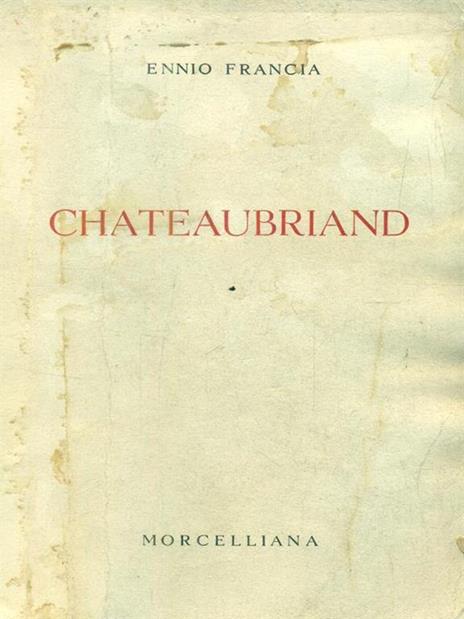 Chateaubriand - Ennio Francia - copertina