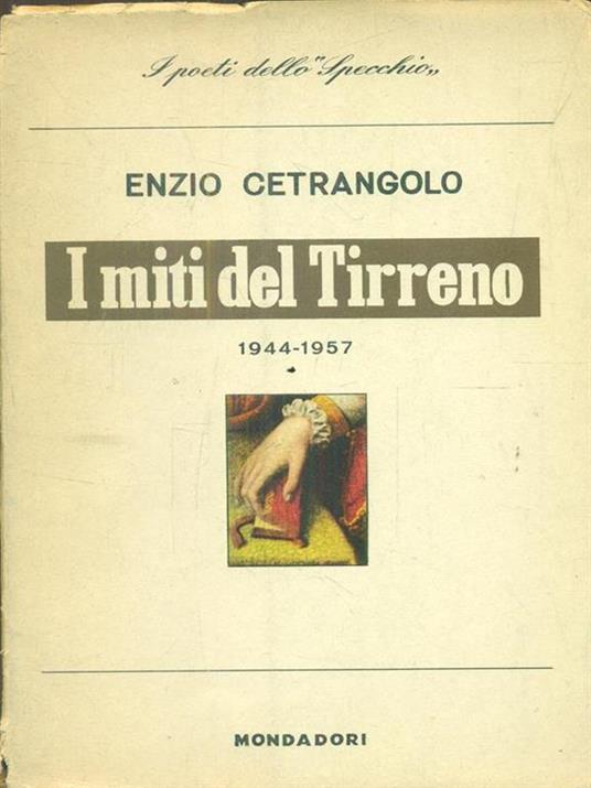 I miti del tirreno - Enzio Cetrangolo - copertina