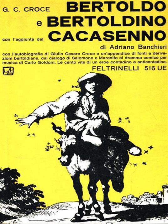 Bertoldo e Bertoldino - Giulio Cesare Croce - copertina