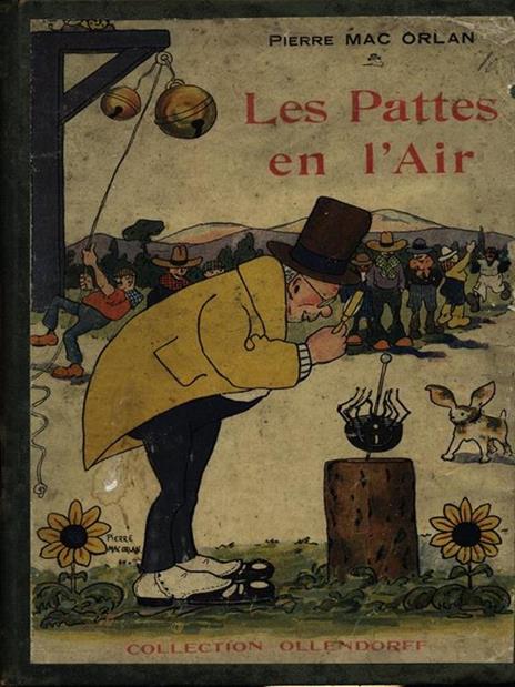 Les pattes en l'air - Pierre Mac Orlan - copertina