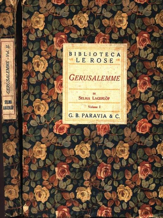 Gerusalemme. 2 Volumi - Selma Lagerlof - copertina