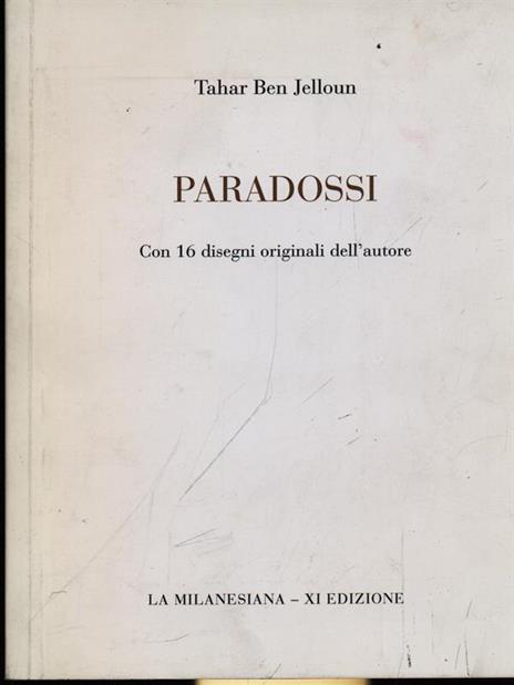 Paradossi - Tahar Ben Jelloun - 5