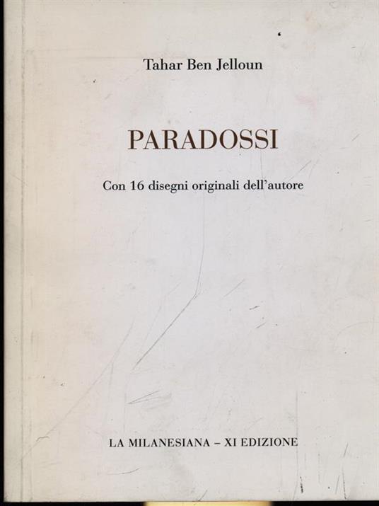 Paradossi - Tahar Ben Jelloun - 3