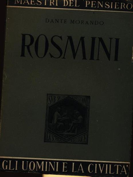Rosmini - Dante Morando - 2