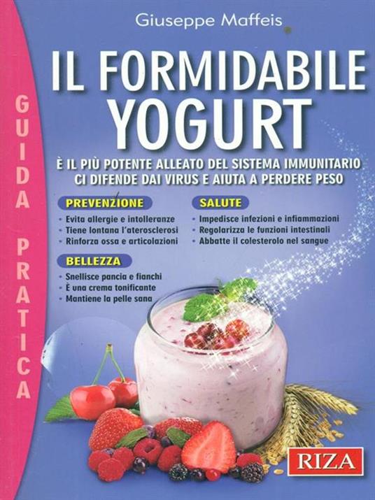 Il formidabile yogurt - Giuseppe Maffeis - copertina