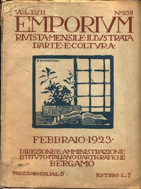 Emporium - Vol. LVII n. 337 Febbraio 1923 - 4