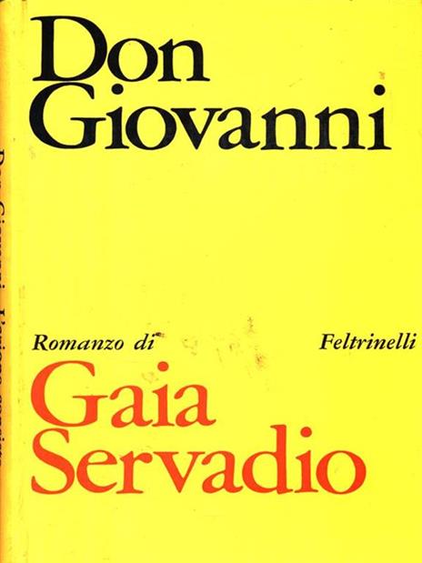 Don Giovanni - L'azione consiste - Gaia Servadio - 2