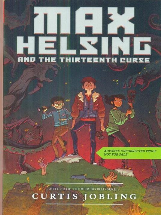 Max Helsing and the Thirteenth Curse - Curtis Jobling - copertina