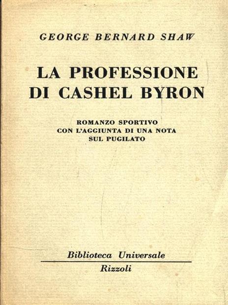 La professione di Cashel Byron - George Bernard Shaw - 3