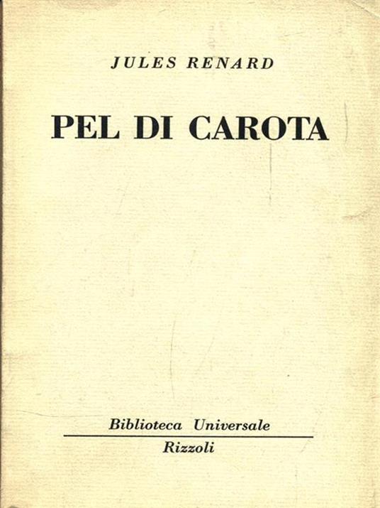 Pel di carota - Jules Renard - copertina