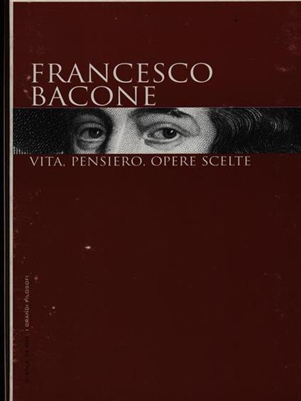 Francesco Bacone - copertina