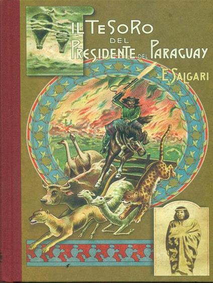 Il tesoro del presidente del Paraguay - E. Salgari - copertina