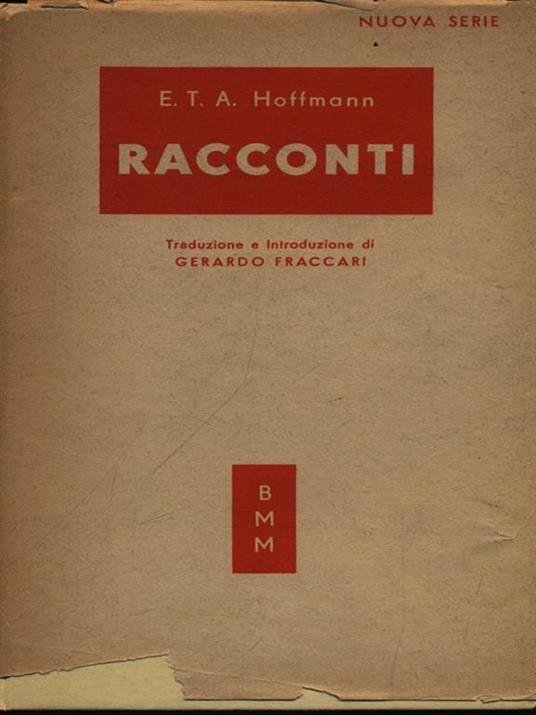 Racconti - Ernst T. Hoffmann - copertina