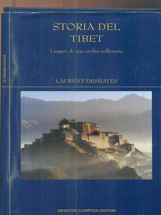 Storia del Tibet - Laurent Deshayes - copertina