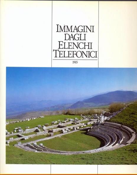 Immagini dagli elenchi telefonici 1985 - copertina