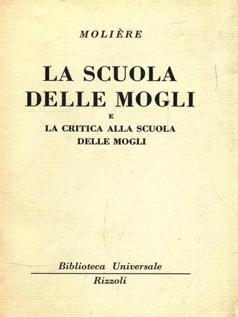 La scuola delle mogli - Molière - 3