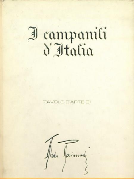 I campanili d'Italia - Aldo Raimondi - copertina