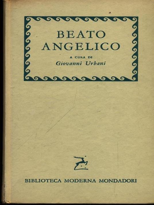 Beato Angelico - Giovanni Urbani - copertina