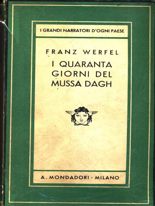 I quaranta giorni del Mussa Dagh - Franz Werfel - copertina