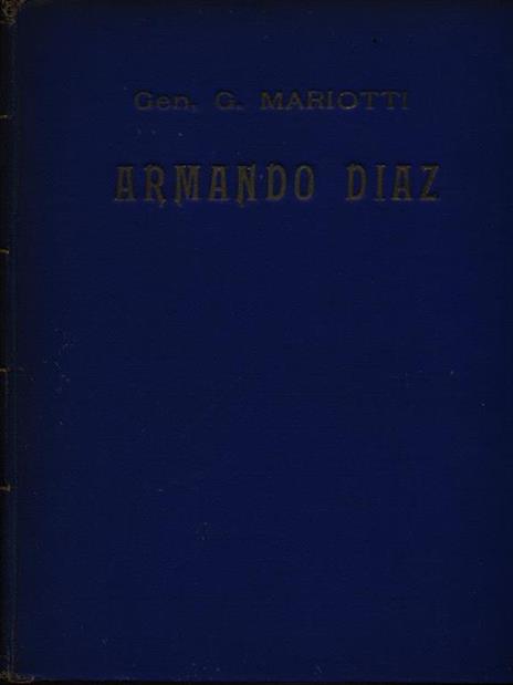 Armando Diaz - Giovanni Marietti - copertina