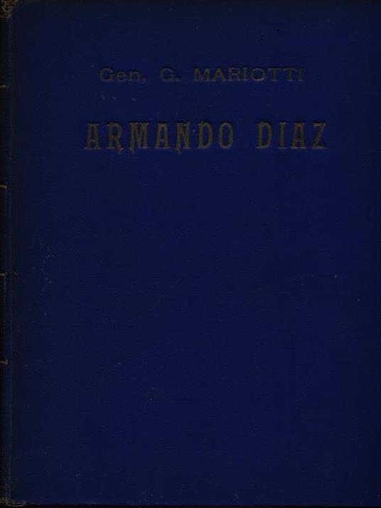 Armando Diaz - Giovanni Marietti - copertina