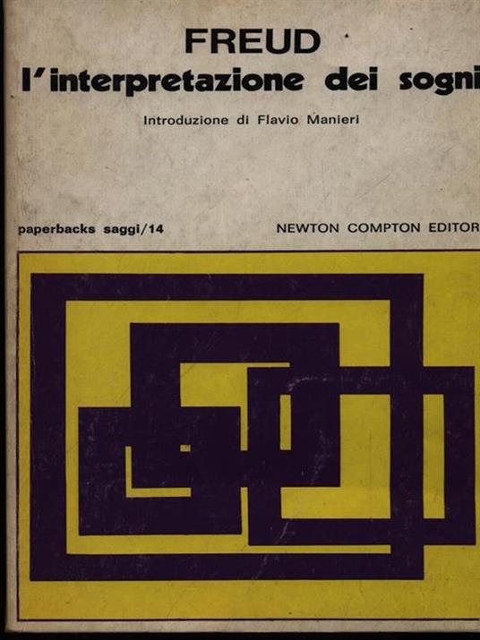 L' interpretazione dei sogni - Sigmund Freud - copertina