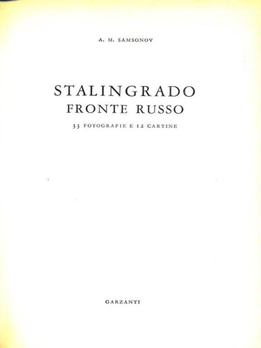 Stalingrado: fronte russo - 2