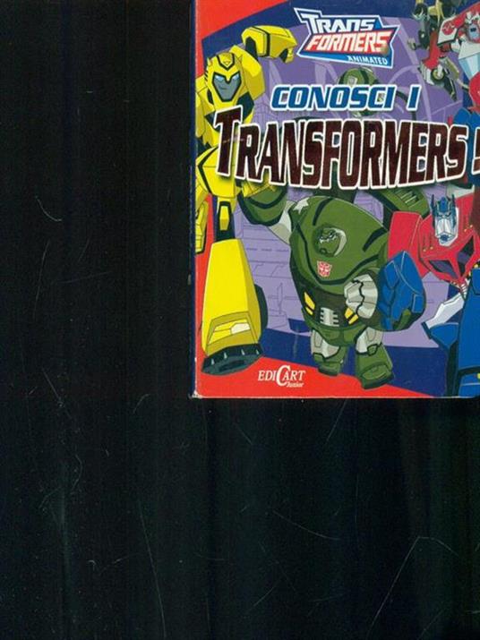 Conosci i transformers! - copertina