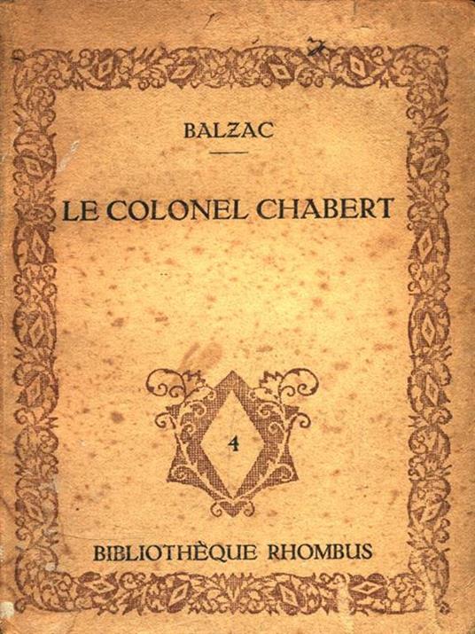 Le colonel Chabert - Honoré de Balzac - 3