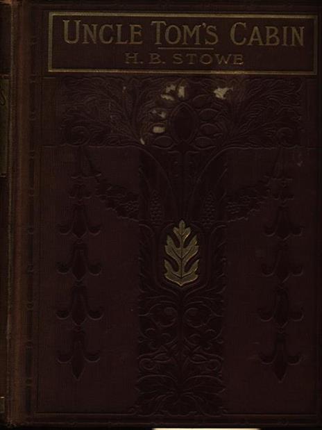 Uncle Tom's cabin - Harriet B. Stowe - copertina