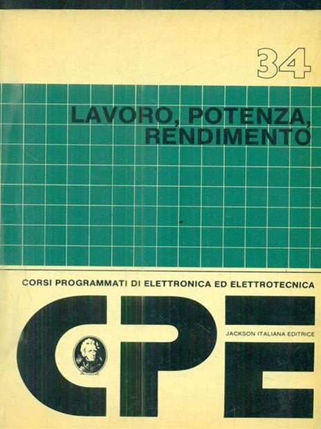 Lavoro, Potenza, rendimento - A. Koller - 4